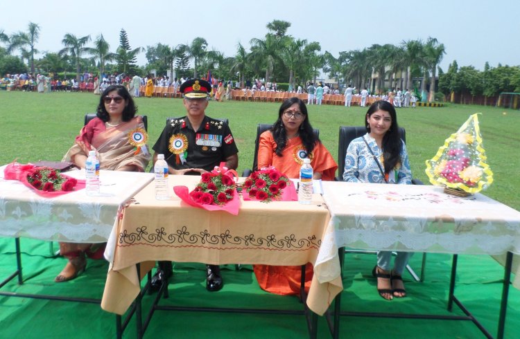 दिल्ली पब्लिक स्कूल आसनसोल में मनाया 77 वाँ स्वतंत्रता दिवस
