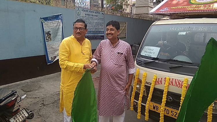 आसनसोल नगर निगम की तरफ से निकाला गया टैबलो