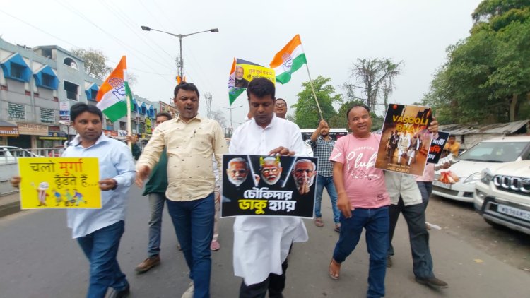 इलेक्टोरल बॉन्ड में सबसे अधिक वसूले भाजपा ने, कांग्रेस का विरोध जुलूस