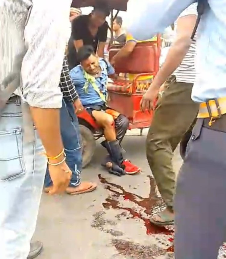 ट्रैफिक सिविक कम की दुर्घटना मौत