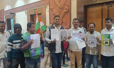 शिल्पांचल में भू-माफियाओं का वर्चस्व कायम, नगर निगम करें कार्रवाई : कांग्रेस