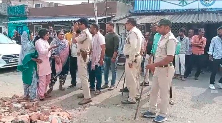 संपत्ति विवाद को लेकर दो पक्ष में विवाद, चली गोली, लाठी और डंडे