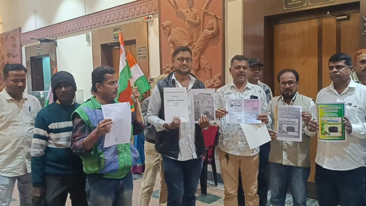 शिल्पांचल में भू-माफियाओं का वर्चस्व कायम, नगर निगम करें कार्रवाई : कांग्रेस