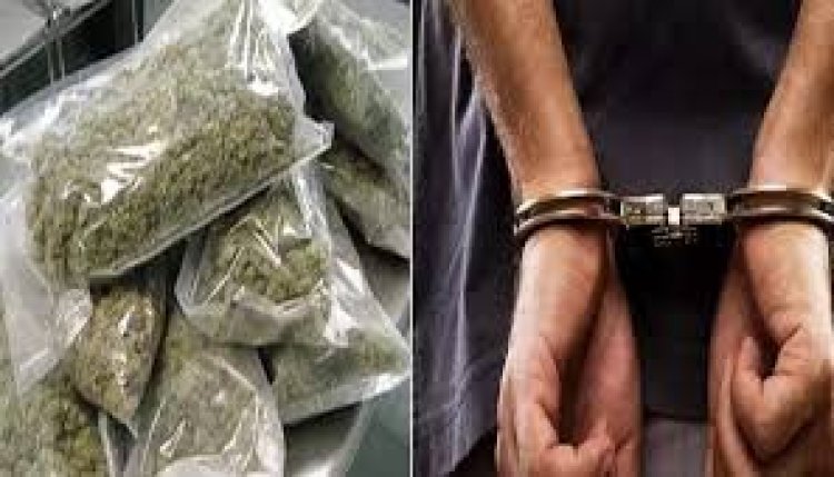 80 किलो गांजा के साथ 4 को दबोचा पुलिस ने