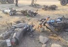 न्यू केंदा पैच के पास डंपर ने कुचल युवक को, मौत, तोड़फोड़