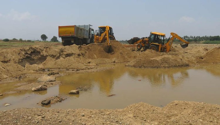 डिसरगढ़ से दुर्गापुर तक अजय और दामोदर नदी में मची है बालू की लूट
