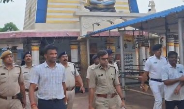 सहायता शिविर का निरीक्षण